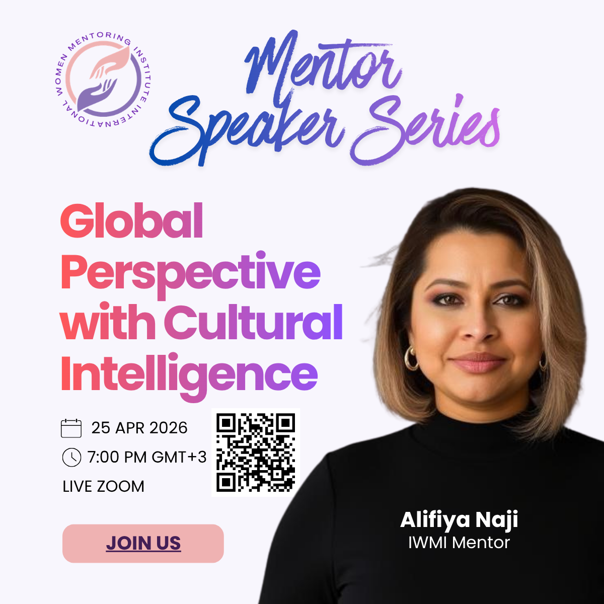Mentor speaker series poster 3